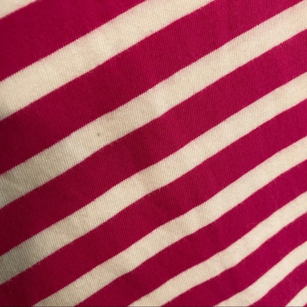 Children’s Place Pink and white Stripe Dress Sz 4
